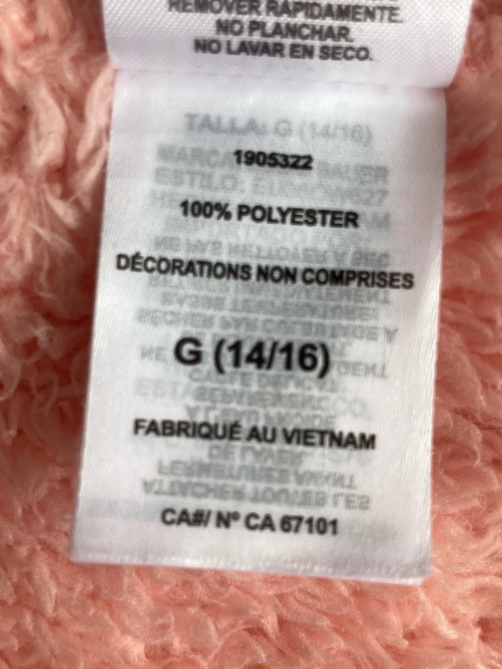 Eddie Bauer Kids High Pile Pink Sherpa Fleece Hooded Jacket - Size 14/16